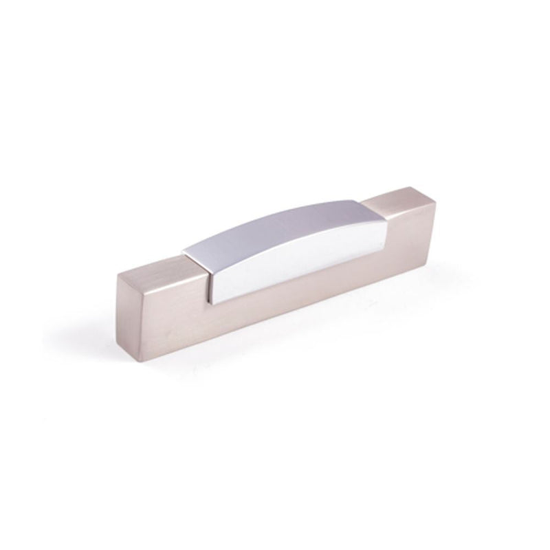 Metal Strip Handle Brushed Nickel / Chrome