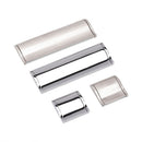Flush Drop Handle Brushed Nickel