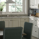 Beehive Round Knob 34mm Diameter Brushed Nickel