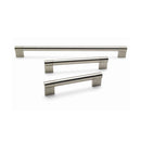 Keyhole Slim Bar Handle Brushed Nickel