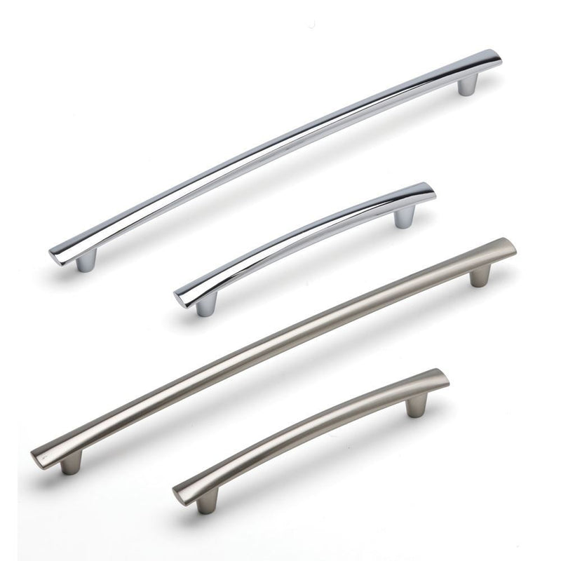Bow T-Bar Handle Chrome