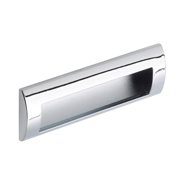 Letterbox Curved Pull Handle Chrome
