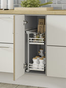 Innostor Plus, Base Pull Out with Soft Close, Left Hand, To Suit 400mm Wide Base Cabinet