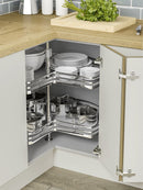 Innostor Plus, 3/4 Carousel, To Suit 900 x 900mm L Shaped Corner Base Cabinet