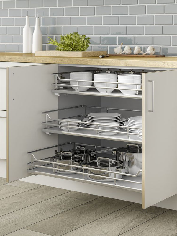Innostor Plus, Individual Pull Out with Soft Close, To Suit 900mm Wide Base Cabinet
