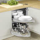 Innostor Plus, NUVOLA 371, Twin Shelf Pull Out, Left Hand, To Suit 1000mm Cabinet with a 600mm Door