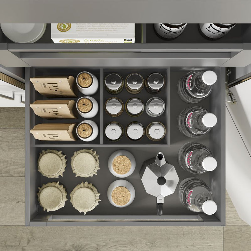 LEGRABOX pure, SPACE TOWER For Larder Cabinet, 400 x 450mm, Orion Grey