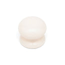 Ceramic Plain Round Knob Ivory