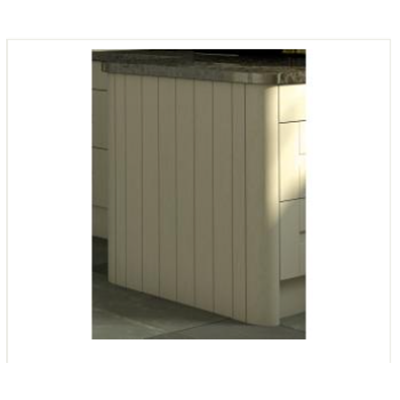 Wilton Oakgrain T&G End Panel, 2400H x 650W x 18