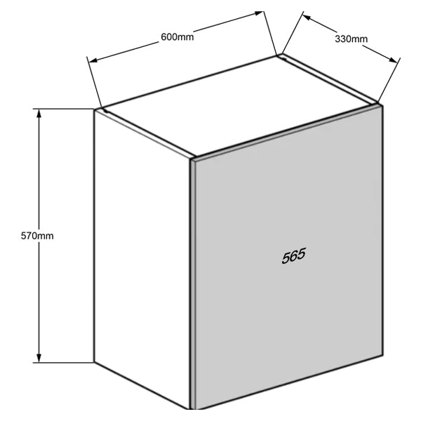 600 Short Wall Cabinet