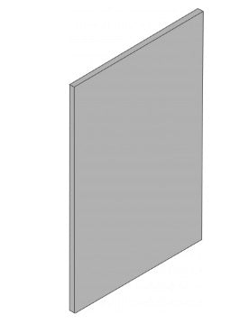 Firebeck Integrated Appliance Door (undrilled), 570x596