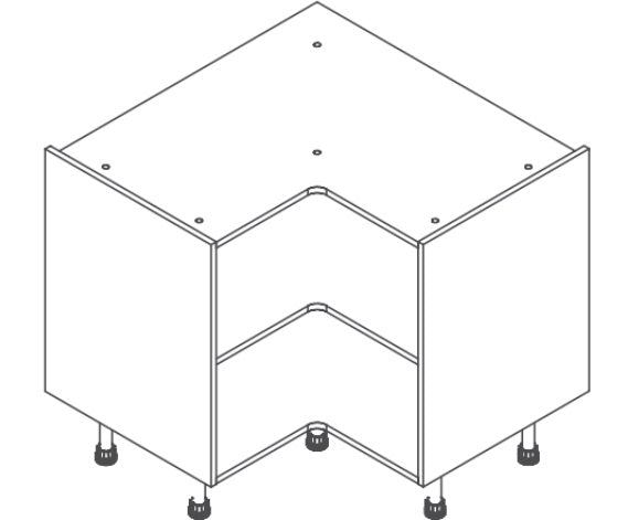 950mm Base Corner Cabinet