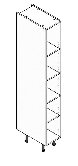 400mm Larder Tower Cabinet