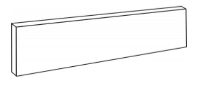 Wilton Plinth, 150H x 18 x 3050L